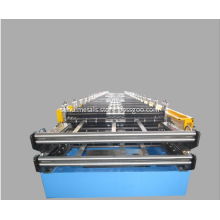 Double-layer roof panel roll forming machine